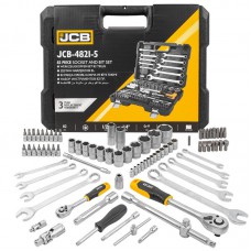 Набор инструмента 82 предмета1/4"&1/2" (6-гр.)(4-32мм) JCB-4821-5