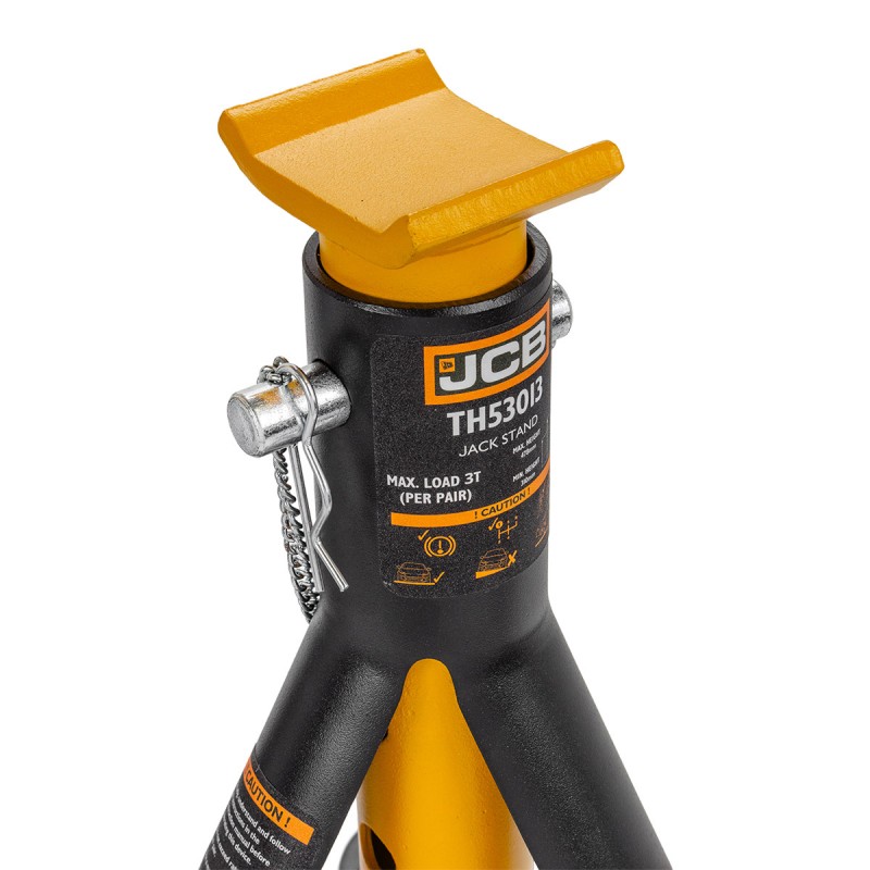 Підставка ремонтна з упорними п'ятами 3т (h min 310mm, h max 478mm) JCB-TH53013
