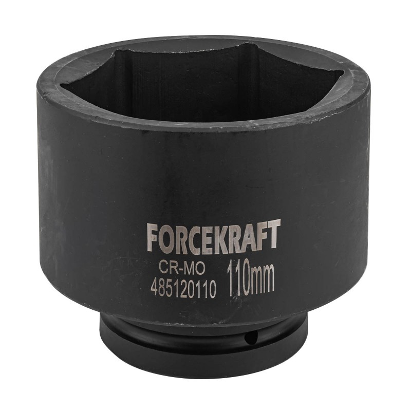 Головка ударная глубокая 1'', 110мм (6гр.) Forcekraft FK-485120110