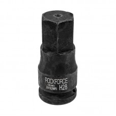Головка-біта ударна 6-гранна 28 мм, 3/4" ROCKFORCE RF-26410028MPB