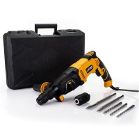 Електричний перфоратор (1050 Вт, 0-4800 об/хв, 3,5 Дж) JCB-RH1050-E