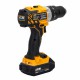 Безщітковий акумуляторний комбінований дриль (JCB-BLCD-BE) 18V, max 65Nm в комплекті із зарядним пристроєм (JCB-18VFC-E) 2.4A та батареєю акумулятора (JCB-20LI-E) 2.0AH JCB-18BLCD-2XB-E
