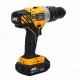 Дриль-шуруповерт акумуляторний (JCB-18CD-BE) 18V, max 45Nm в комплекті із зарядним пристроєм (JCB-18VFC-E) 2.4A та батареєю аккум (JCB-20LI-E) 2.0AH JCB-18CD-2XB-E