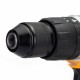 Дриль-шуруповерт акумуляторний (JCB-18CD-BE) 18V, max 45Nm в комплекті із зарядним пристроєм (JCB-18VFC-E) 2.4A та батареєю аккум (JCB-20LI-E) 2.0AH JCB-18CD-2XB-E