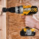 Дрель-шуруповерт аккумуляторная (JCB-18DD-B-E) 18V, max 45Nm в комплекте с зарядным устройством (JCB-18VFC-E) 2.4A и батареей аккум(JCB-20LI-E) 2.0AH JCB-18DD-2X-E