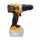 Безщітковий акумуляторний комбінований дриль 18V, max 65Nm без батареї JCB-18BLDD-BE