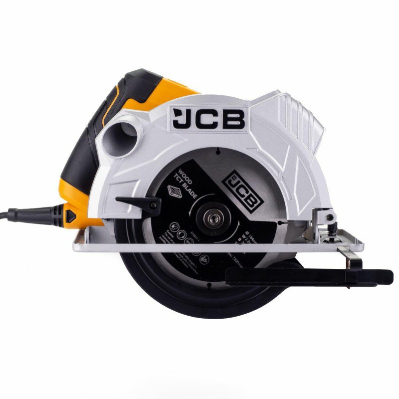Пила циркулярная электрическая (1500V, 5800 об/мин, диаметр диска 184 мм) JCB-CS1500-E