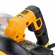Пила циркулярная электрическая (1500V, 5800 об/мин, диаметр диска 184 мм) JCB-CS1500-E