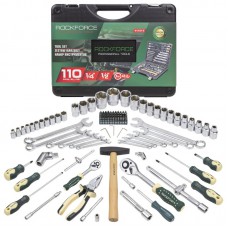 Набор инструментов 110пр.1/4''&1/2''(6-гран)(5-32мм) ROCKFORCE RF-41101-5