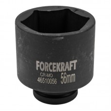 Головка ударная глубокая 56 мм (6-гранная), 3/4" FORCEKRAFT FK-46510056