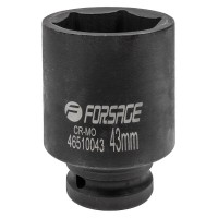 Головка ударна глибока 43мм (6гр), 3/4" ROCKFORCE RF-46510043