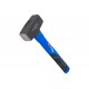 Кувалда, 800 г, фібергласова обгумована рукоятка Forsage F-T7808