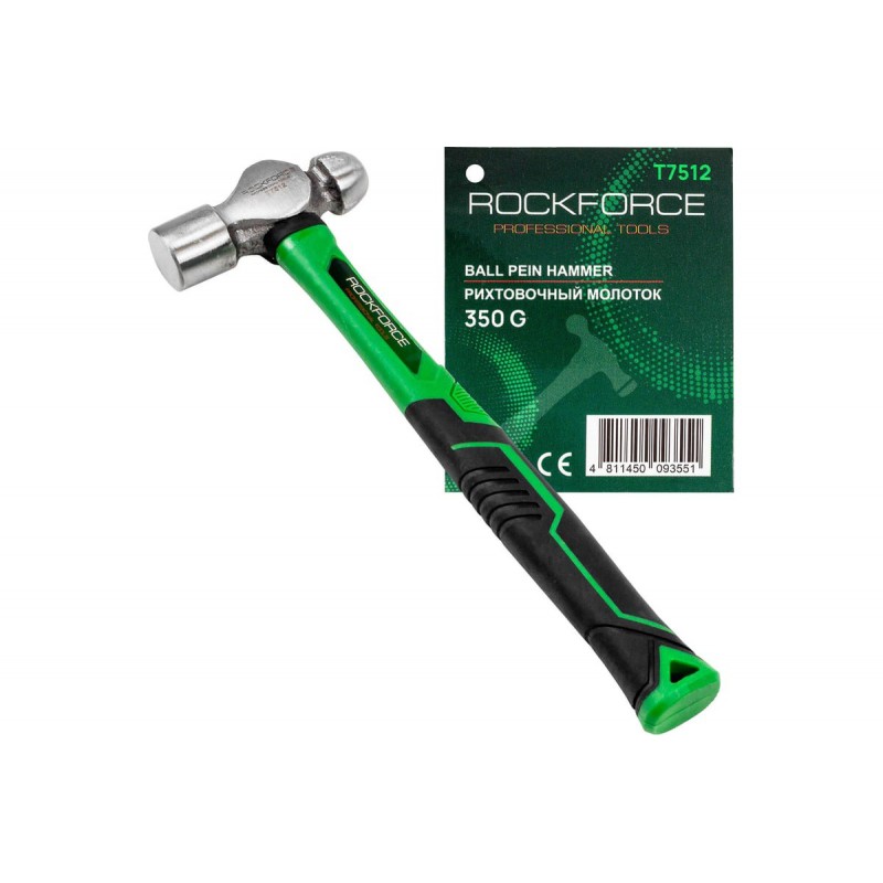 Молоток рихтувальний 350гр ROCKFORCE RF-T7512