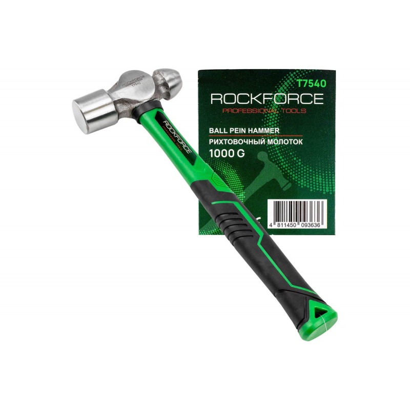 Молоток рихтувальний 1000гр ROCKFORCE RF-T7540