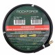 Шланг резиновый воздушный армированный с фитингами 10*17мм*10м ROCKFORCE RF-AHC-10/K
