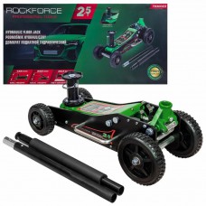 Домкрат гідравлічний підкатний 2,5т (h min 155мм, h max 665мм) ROCKFORCE RF-T830023