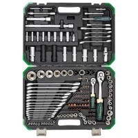 Набор инструментов 125+6пр. 1/4'', 1/2'' (6гр.) ROCKFORCE RF-41252-5 Premium