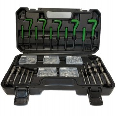 Набор для ремонта резьбы 131 предмет, M5-M12 RockForce RF-9131U1