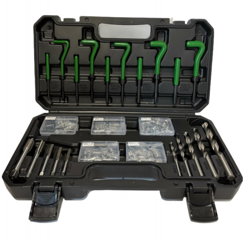Набор для ремонта резьбы 131 предмет, M5-M12 RockForce RF-9131U1