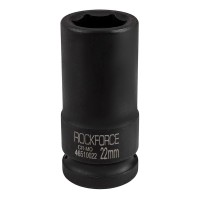 Головка ударна глибока 22мм (6гр), 3/4" ROCKFORCE RF-46510022