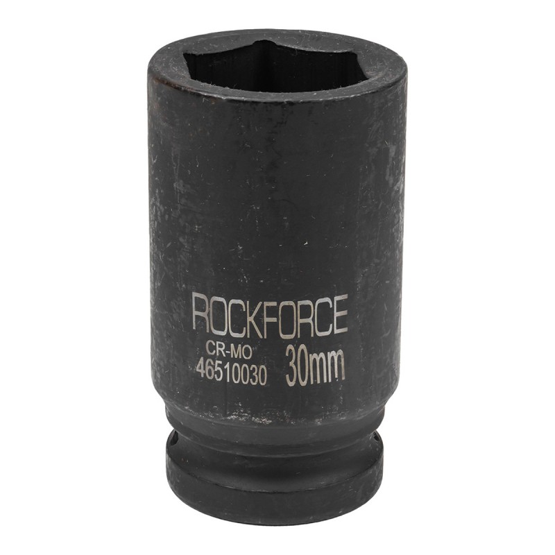 Головка ударная глубокая 30мм (6гр),3/4" ROCKFORCE RF-46510030