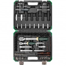 Набір інструментів 108+6ін. 1/4", 1/2" (6гр.) Rockforce RF-41082+6L