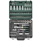 Набор инструментов 108пр. 1/4", 1/2" (6гр.) Rockforce RF-41082-5W