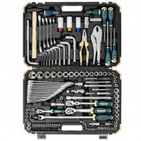 Набор инструментов 142+6 предмета 1/2", 3/8", 1/4" Rockforce RF-41421+6