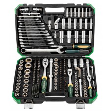 Набір інструментів 216+6ін. 1/4" 3/8" 1/2" (6гр, 12гр) Rockforce RF-38841+6