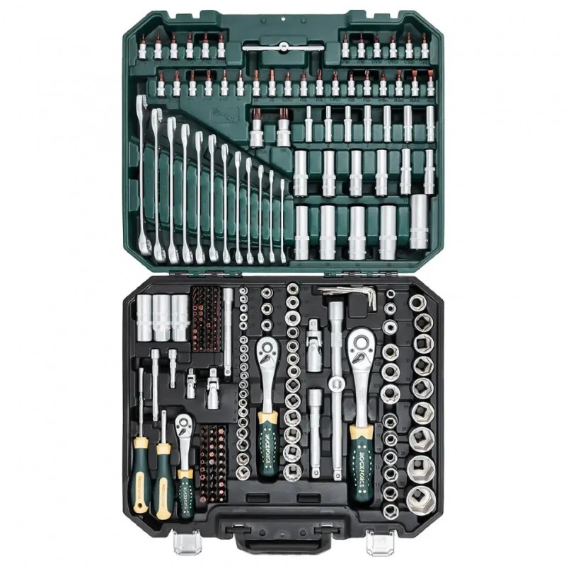 Набор инструментов 216пр. 1/4" 3/8" 1/2" (6гр,12гр) Rockforce RF-38841 Premium
