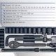 Набор инструментов 24пр. 1/2" (6гр.) Scheppach SCH-4245B-5MPB