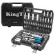 Набор инструментов 94 предмета 1/2'', 1/4'' (6гр.)(4-32мм) KINGTUL KT-94