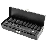 Набор инструментов ударных 12пр. 1/2" (6-гр.) (10-24мм) Forsage F-4122-5