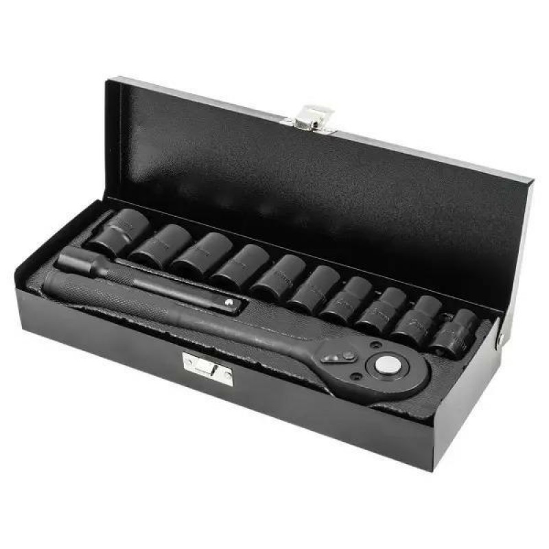 Набор инструментов ударных 12пр. 1/2" (6-гр.) (10-24мм) Forsage F-4122-5