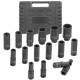 Набор головок ударных глубоких 16пр. 1/2" (10-32мм) Forsage F-4169-5MPB