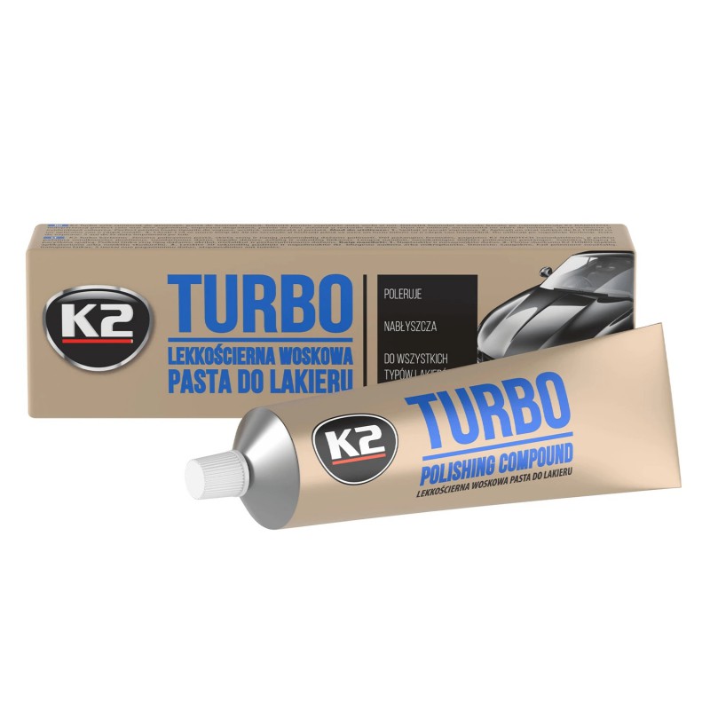 Паста для полировки кузова K2 Turbo Tempo туба 120 г (EK0011/ EK0010)