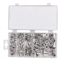 Заклёпки резьбовые алюминиевые 150шт M3-M10 FORSAGE F-36460