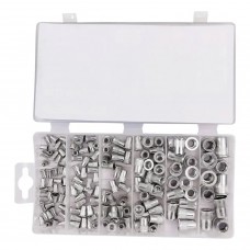 Заклёпки резьбовые алюминиевые 150шт M3-M10 FORSAGE F-36460