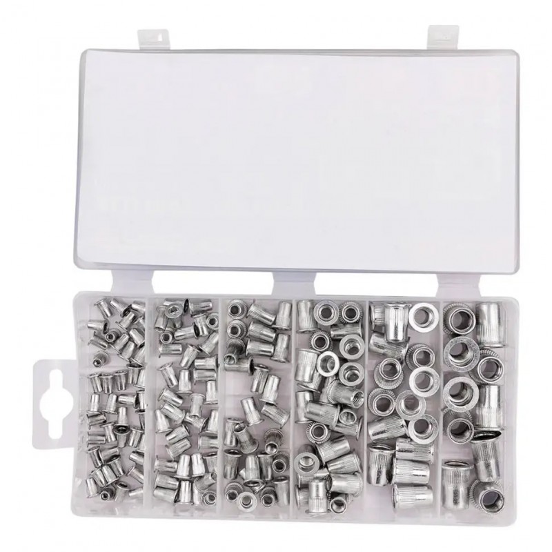 Заклёпки резьбовые алюминиевые 150шт M3-M10 FORSAGE F-36460