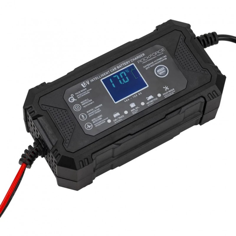 Зарядное устройство импульсное для аккумулятора 12В Rockforce RF-1206