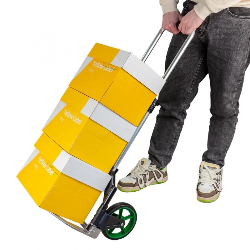 Тележка ручная складная с телескопической ручкой г/п 70 кг Rockforce RF-GZS70A