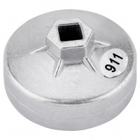 Съемник масляного фильтра "крышка" 76мм х 12гр, в блистере ROCKFORCE RF-10687612