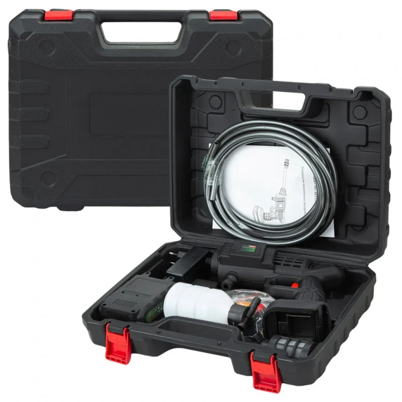 Мойка высокого давления аккумуляторная 20В, 2.8л/мин, 15 бар Rockforce RF-PG001