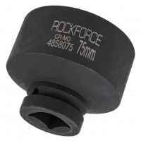 Головка ударная 1'' 75мм 6-гранная Rockforce RF-4858075