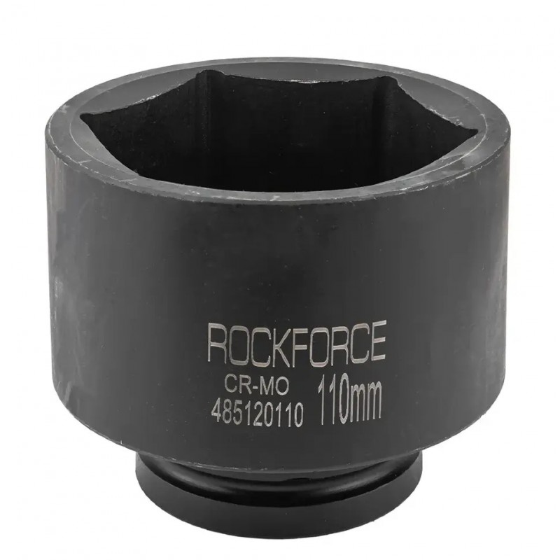 Головка ударная глубокая 1'' 6-гранная Rockforce RF-485120110