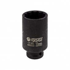 Головка ударная глубокая 1/2'' 12-гранная 33мм Forsage F-4488533