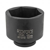 Головка ударная глубокая 1" 6-гранная 105мм Rockforce RF-485120105