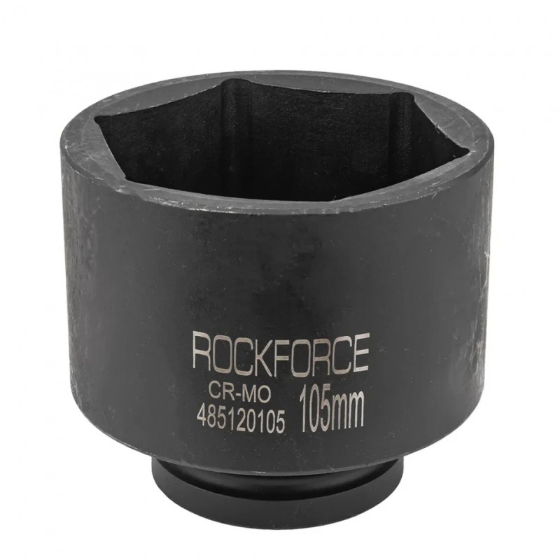 Головка ударная глубокая 1" 6-гранная 105мм Rockforce RF-485120105