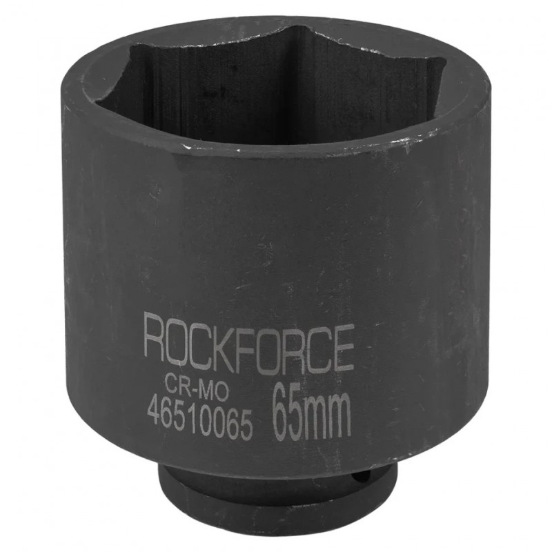 Головка ударная глубокая 3/4" 6-гранная 65мм Rockforce RF-46510065