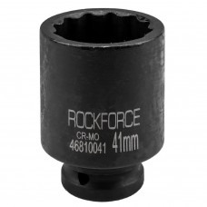 Головка ударная глубокая 41мм 3/4" 12гр. ROCKFORCE RF-46810041